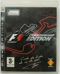 Carátula de Formula One Championship Edition [Fernando Alonso Signature Edition]