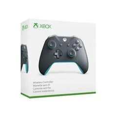Carátula de Xbox One Grey & Blue Controller