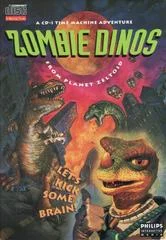 Carátula de Zombie Dinos from Planet Zeltoid