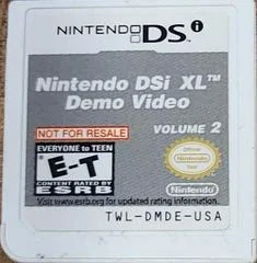 Carátula de Nintendo DSi XL Demo Video Volume 2
