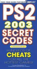 Carátula de PS2 2003 Secret Codes Volume 2 [BradyGames]
