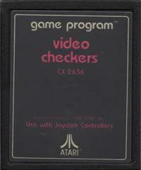 Carátula de Video Checkers [Text Label]