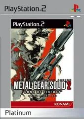 Carátula de Metal Gear Solid 2 [Platinum]