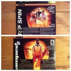 Carátula de Amped 2 & Top Spin 2 Dual Pack [Not For Resale]
