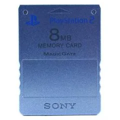 Carátula de 8MB Memory Card [Aqua Blue]