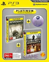 Carátula de Resistance: Fall of Man & Resistance 2 [Platinum]