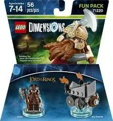 Carátula de The Lord of the Rings - Gimli [Fun Pack] #71220