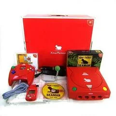 Carátula de Sega Dreamcast Console [Seaman Christmas Package]