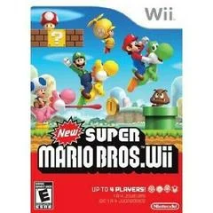 Carátula de New Super Mario Bros Wii [White Case]