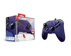 Carátula de PDP Faceoff Deluxe+ Audio Wired Controller [Camo Purple]