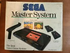 Carátula de Sega Master System Console [Arcade Hit Hang On & Safari Hunt]