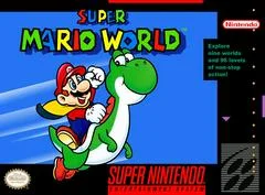 Carátula de Super Mario World