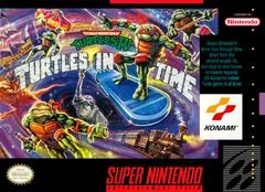 Carátula de Teenage Mutant Ninja Turtles IV Turtles in Time