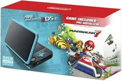 Carátula de New Nintendo 2DS XL Black + Turquoise [Mario Kart 7 Pre-Installed]