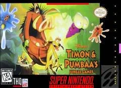 Carátula de Timon and Pumbaa Jungle Games
