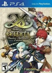 Carátula de Ys: Memories of Celceta [Timeless Adventurer Edition]