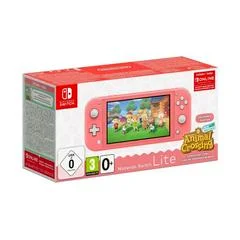 Carátula de Nintendo Switch Lite [Animal Crossing: New Horizons Isabelle's Aloha Edition]