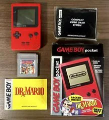 Carátula de Game Boy Pocket Red [Dr. Mario Best Buy]