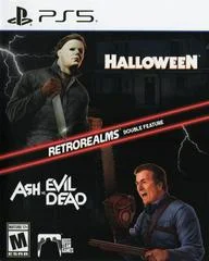 Carátula de Halloween And Ash Vs Evil Dead RetroRealms Double Feature