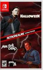 Carátula de Halloween And Ash Vs Evil Dead RetroRealms Double Feature
