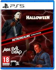 Carátula de Halloween And Ash Vs Evil Dead RetroRealms Double Feature