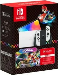 Carátula de Nintendo Switch OLED [Mario Kart 8 + 12-Month Nintendo Switch Online]