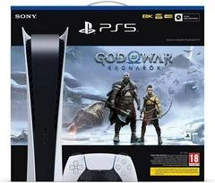 Carátula de PlayStation 5 Digital Edition Console [God Of War Ragnarok Bundle]