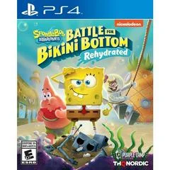 Carátula de SpongeBob SquarePants Battle for Bikini Bottom Rehydrated