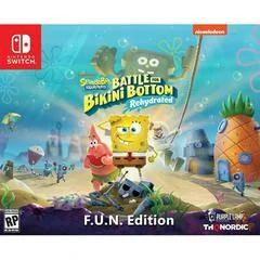Carátula de SpongeBob SquarePants Battle for Bikini Bottom Rehydrated [Fun Edition]