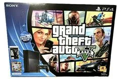 Carátula de Playstation 4 500GB [Grand Theft Auto V Bundle]