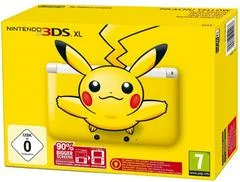 Carátula de Nintendo 3DS XL Pikachu Yellow Edition