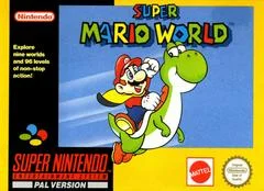 Carátula de Super Mario World [Yellow Box]