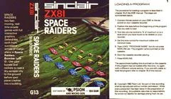 Carátula de Space Raiders [ZX81 Cassette Version]