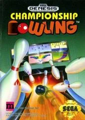 Carátula de Championship Bowling