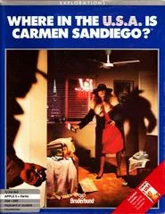 Carátula de Where in the U.S.A. is Carmen Sandiego?