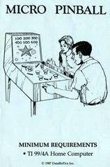 Carátula de Micro Pinball