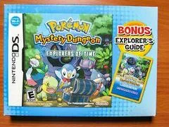 Carátula de Pokemon Mystery Dungeon: Explorers of Time [Bonus Explorers Guide]