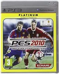 Carátula de Pro Evolution Soccer 2010 [Platinum]