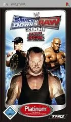 Carátula de WWE SmackDown vs. Raw 2008 [Platinum]