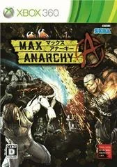 Carátula de Max Anarchy