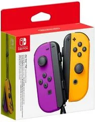 Carátula de Joy-Con Neon Purple & Neon Orange