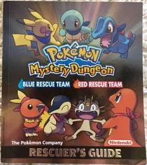 Carátula de Pokemon Mystery Dungeon Rescue Team Blue & Red: Rescuer's Guide