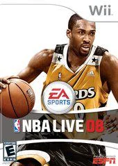 Carátula de NBA Live 2008