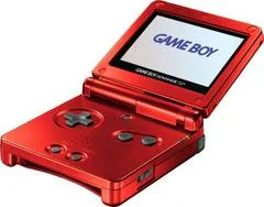 Carátula de Gameboy Advance SP Flame Red