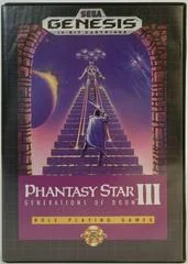 Carátula de Phantasy Star III Generations of Doom