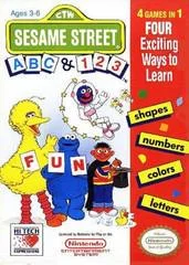 Carátula de Sesame Street ABC and 123