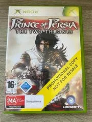 Carátula de Prince Of Persia Two Thrones [Not For Resale]