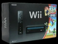 Carátula de Nintendo Wii Black New Super Mario Bundle