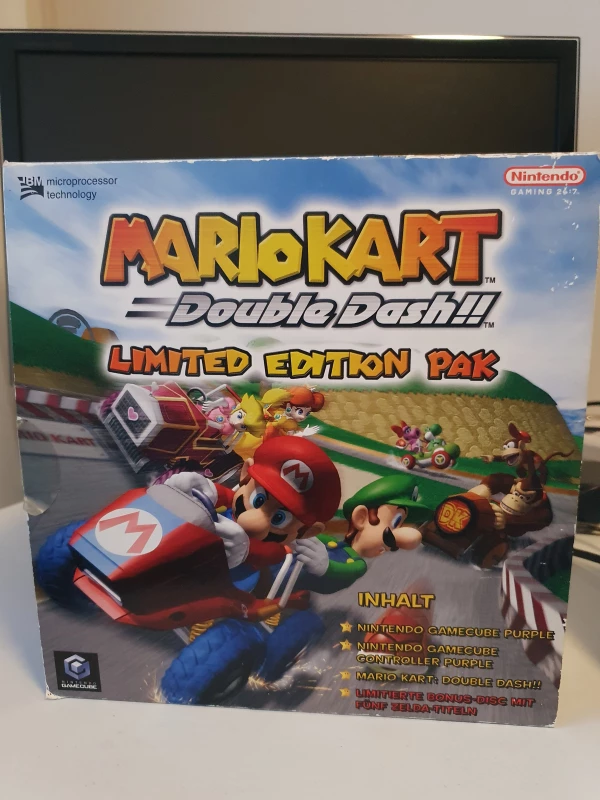 Nintendo Gamecube ed. MARIO KART - RetroGamingMarket