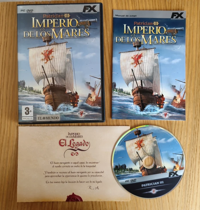 Patrician 3 imperio de los mares - RetroGamingMarket